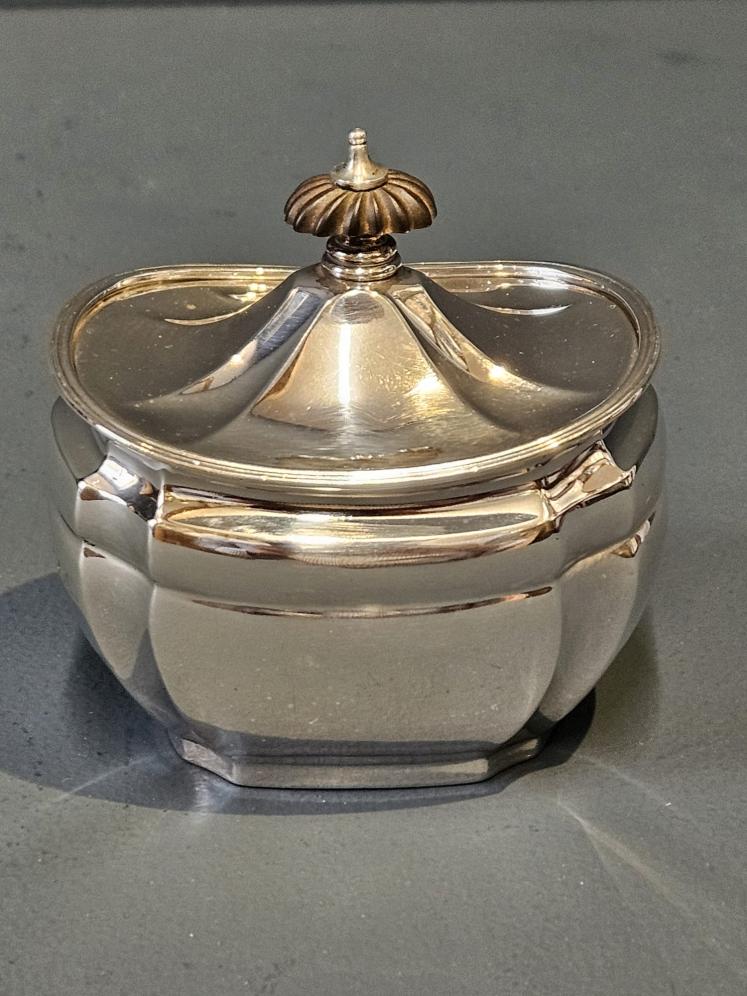 Victorian Silver Tea Caddy  - Image 7