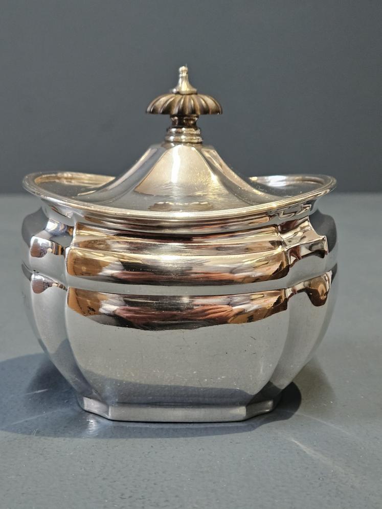Victorian Silver Tea Caddy  - Image 1