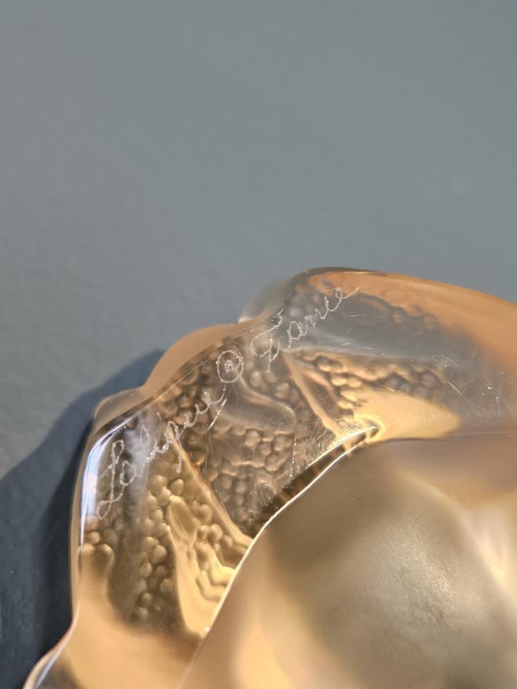 Lalique Gold and Green Leaping Frog - Image 4