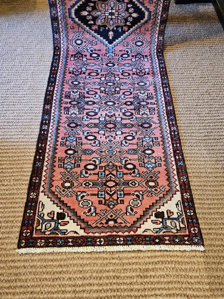 Persian Pure Wool 10' Runner Rug - Image 2