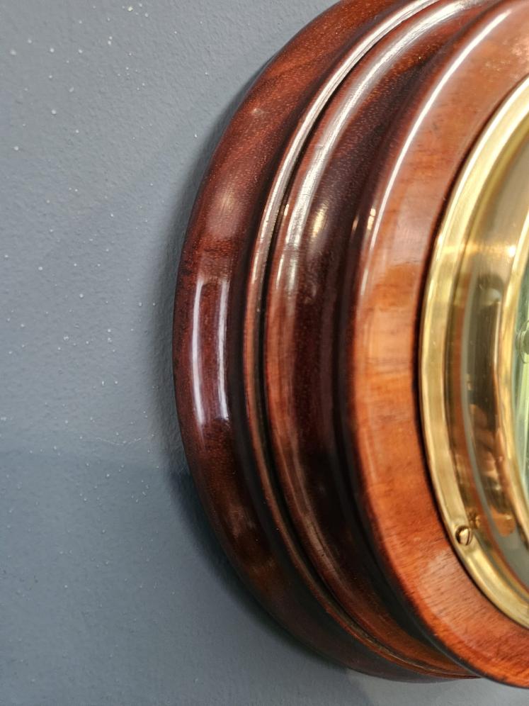 Superb Victorian Silvered Dial Aneroid Barometer by R & J Beck  - Image 3
