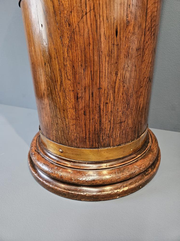 Victorian Oak Brass Bound Stick Stand  - Image 3