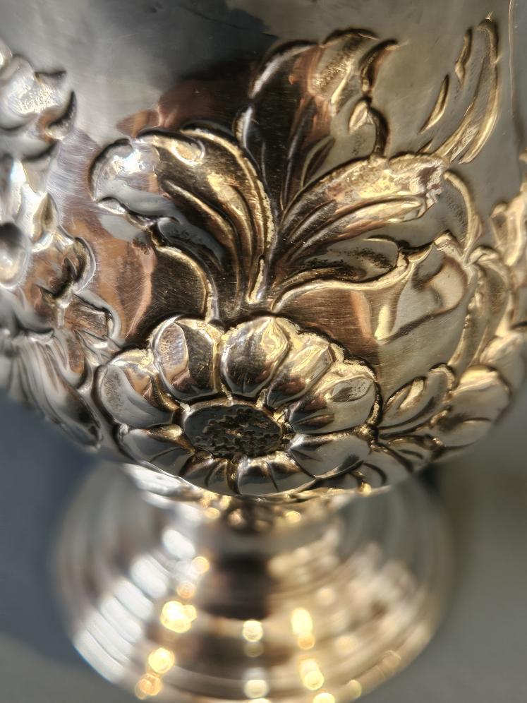George III silver cream jug  - Image 5