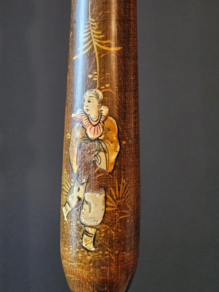 1920's Chinoiserie Decorated Lamp Standard - Image 3