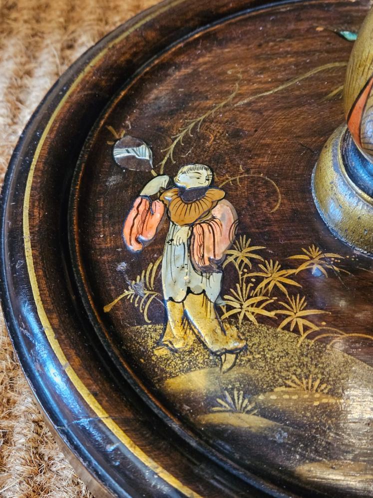 1920's Chinoiserie Decorated Lamp Standard - Image 4