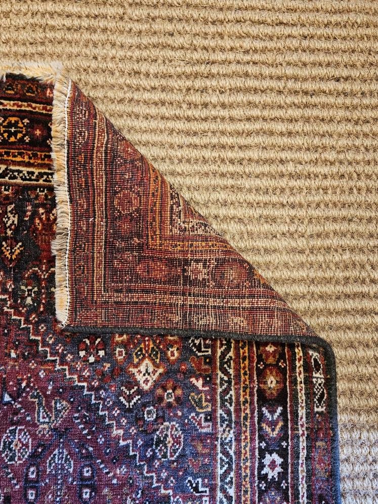 Persian Saroq Rug with Rust Background - Image 4