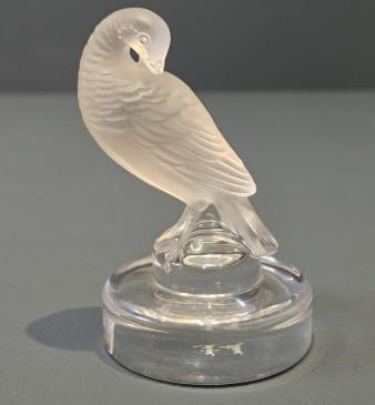 Lalique Preening Bird Paperweight - Image