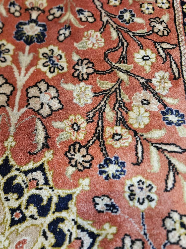 Fine Quality Hearth Sized Persian Pure Wool Rug - Image 6