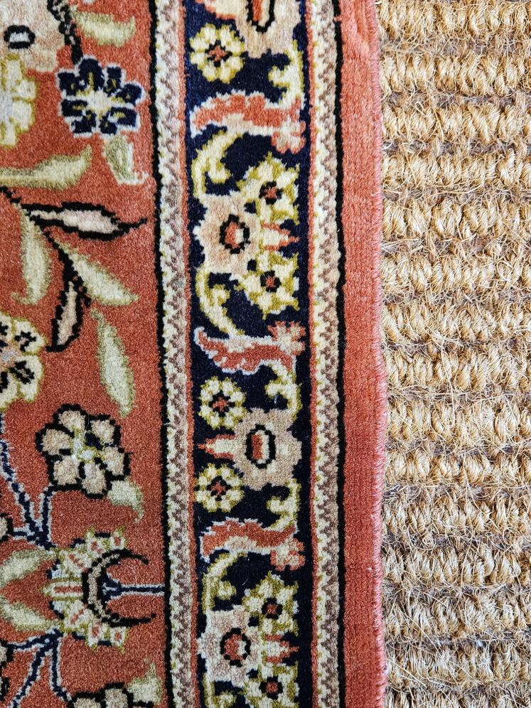 Fine Quality Hearth Sized Persian Pure Wool Rug - Image 3