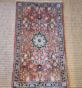 Fine Quality Hearth Sized Persian Pure Wool Rug - Image