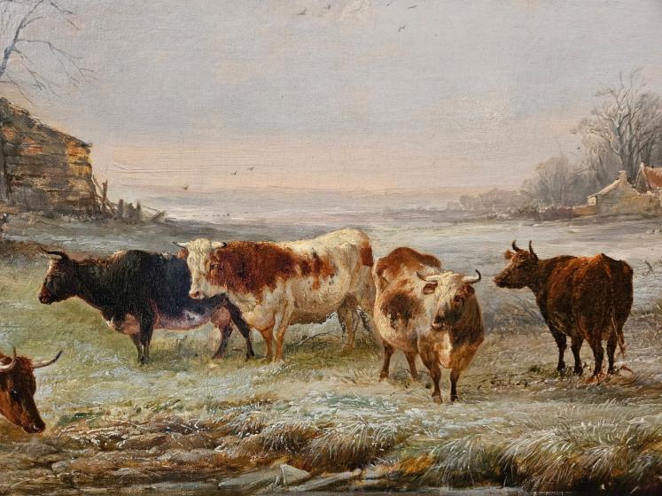 Fine Victorian Oil on Canvas Painting by Henry Park - Image 5