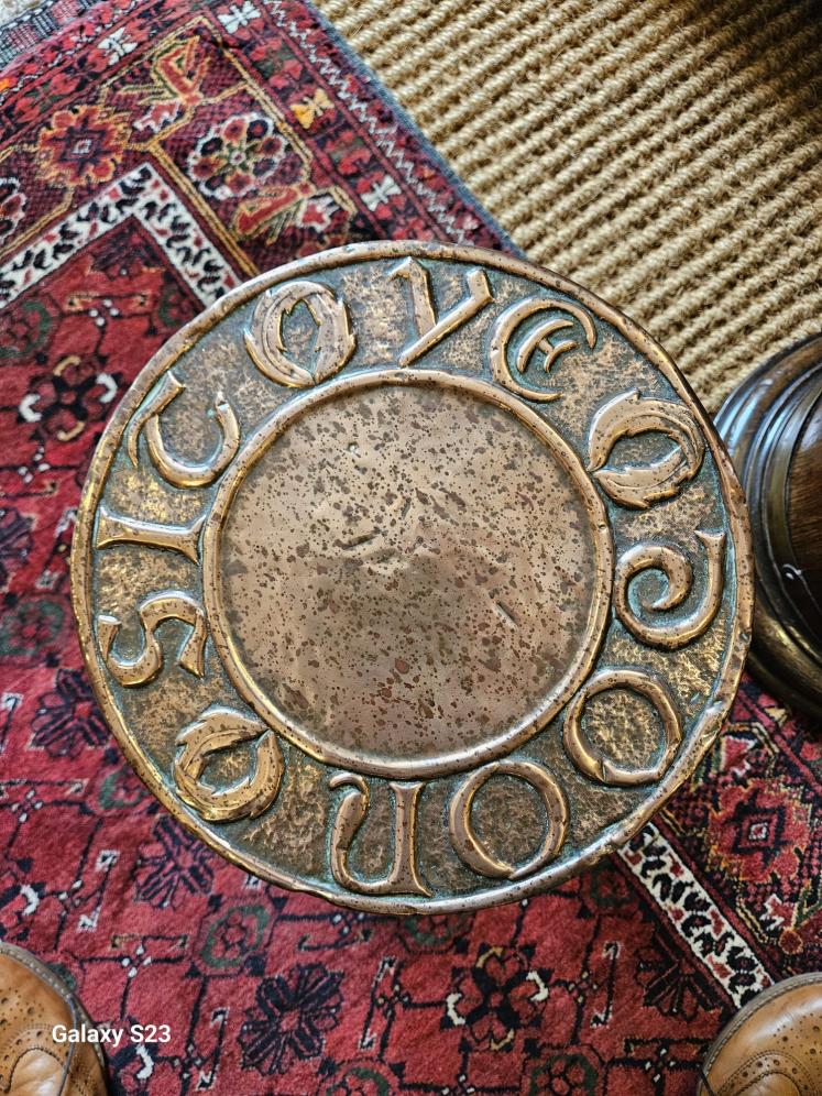 Arts and Crafts 'Sit ye on' Glasgow School Stool - Image 2