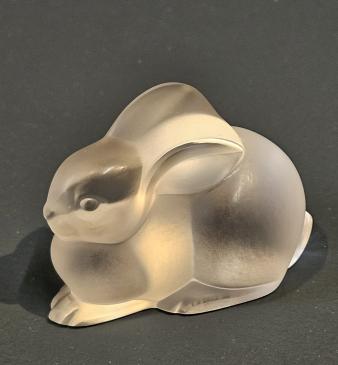 Lalique Opalescent Rabbit  - Image