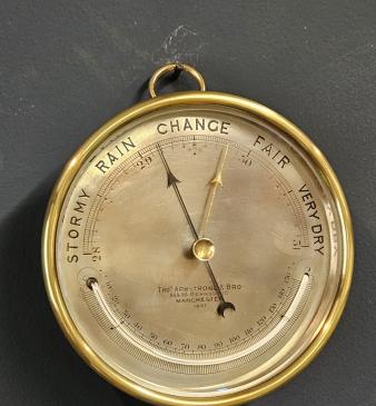 Victorian Marine Barometer by Armstrong Manchester  - Image