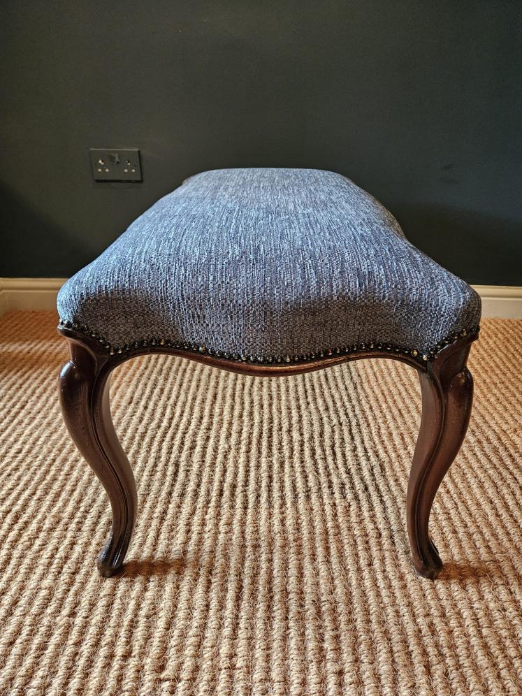 Victorian Sabre Leg Double Stool - Image 6