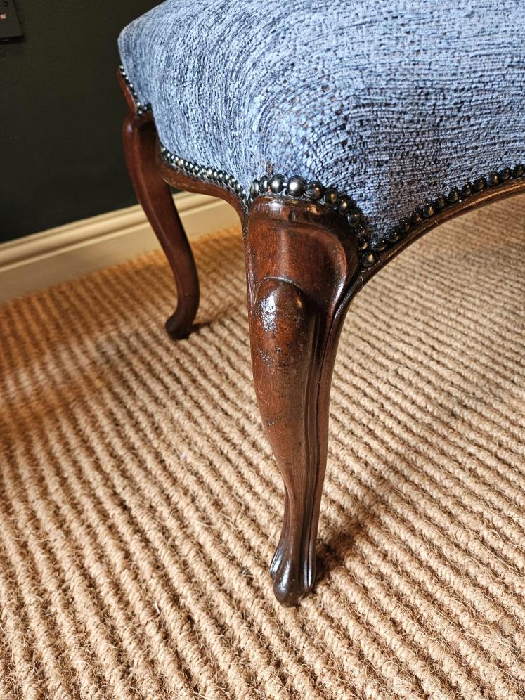 Victorian Sabre Leg Double Stool - Image 4