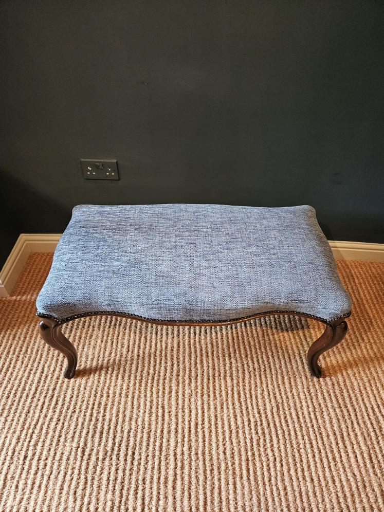 Victorian Sabre Leg Double Stool - Image 3