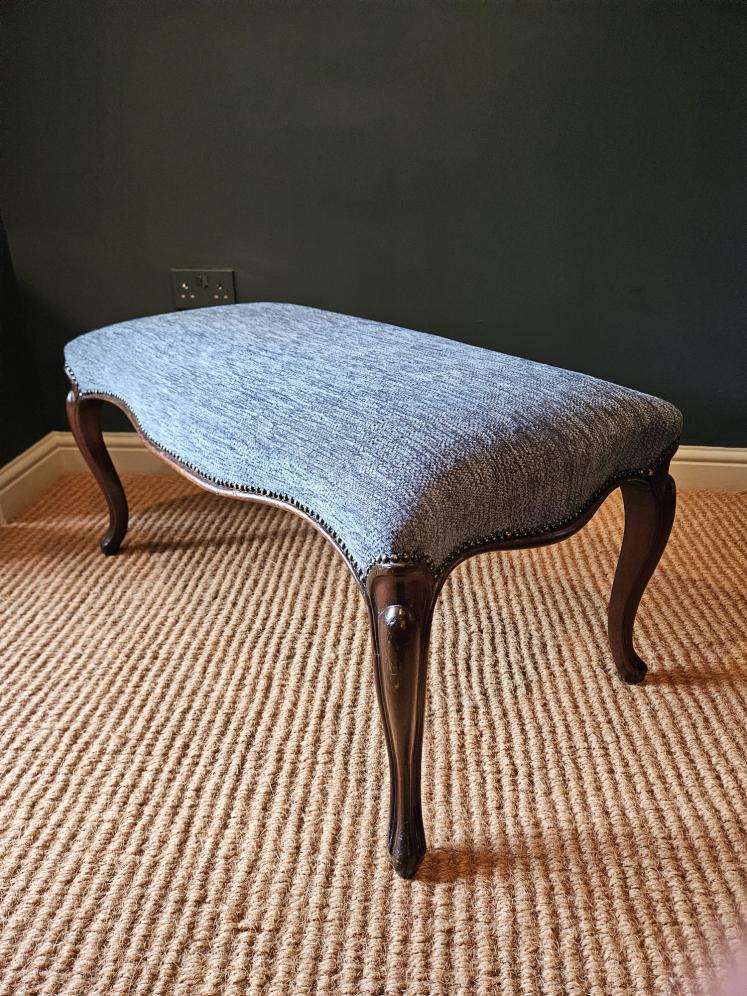 Victorian Sabre Leg Double Stool - Image 1