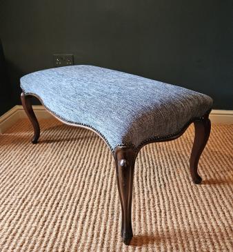 Victorian Sabre Leg Double Stool - Image