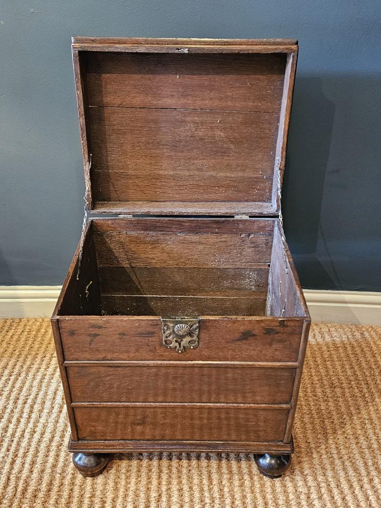 George I Oak Close Stool - Image 8
