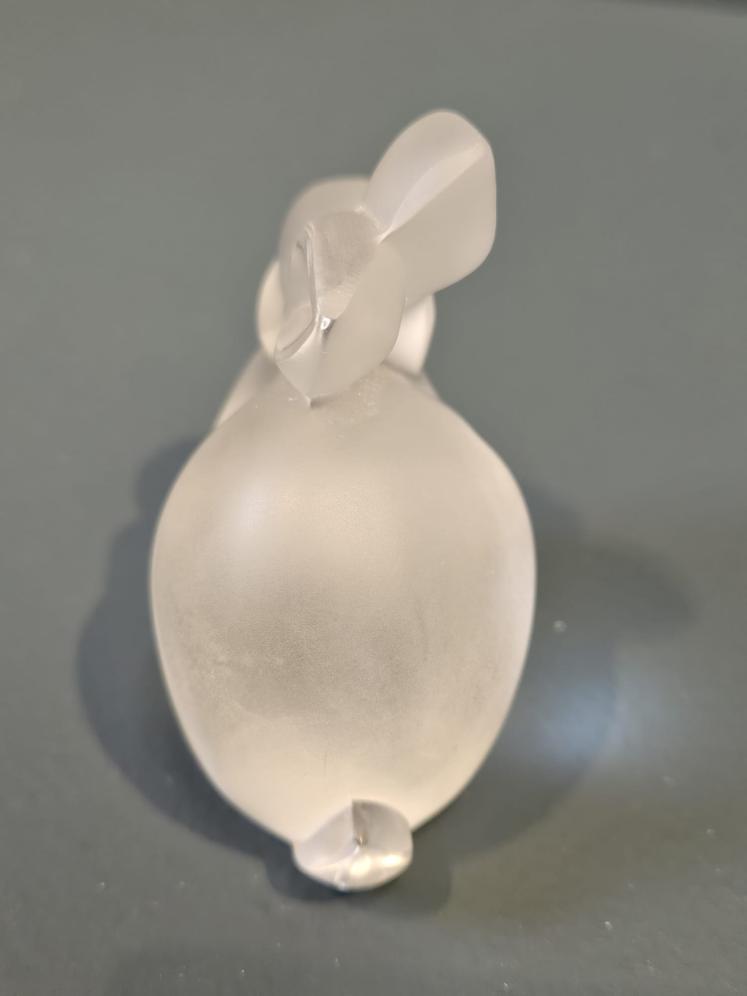 Lalique Opalescent Sitting Rabbit - Image 5