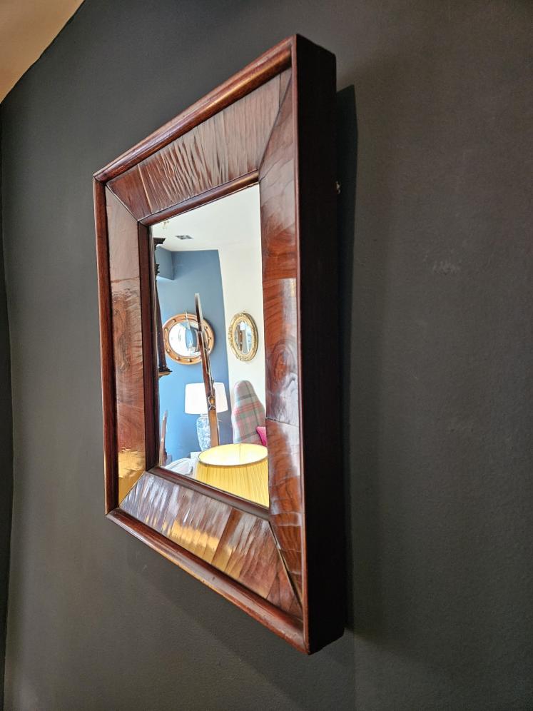 Regency Rosewood Cushion Frame Mirror - Image 6