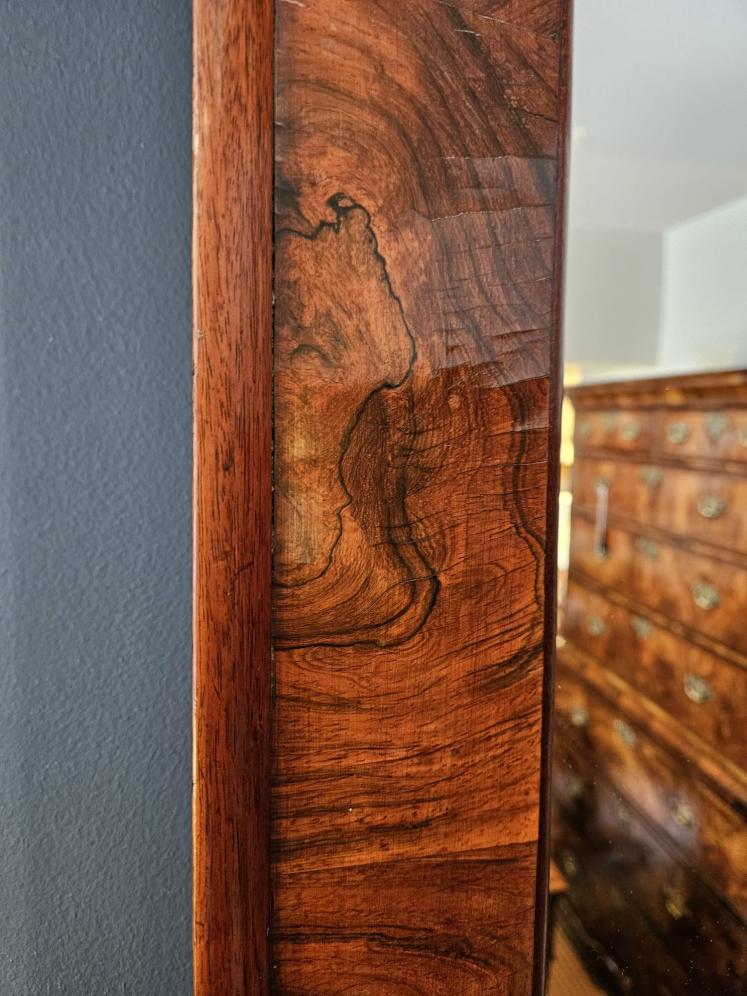 Regency Rosewood Cushion Frame Mirror - Image 3