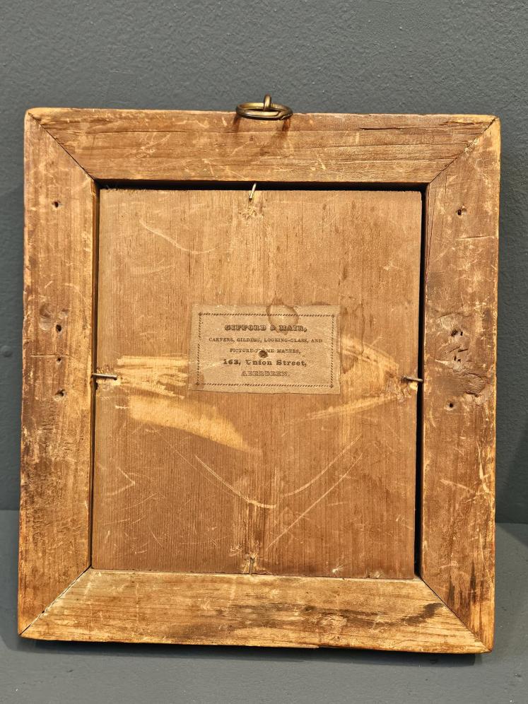 Pair of Early Victorian Rosewood Framed Miniature Portraits - Image 4