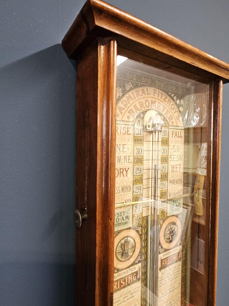 Victorian Admiral Fitzroy Barometer - Image 7