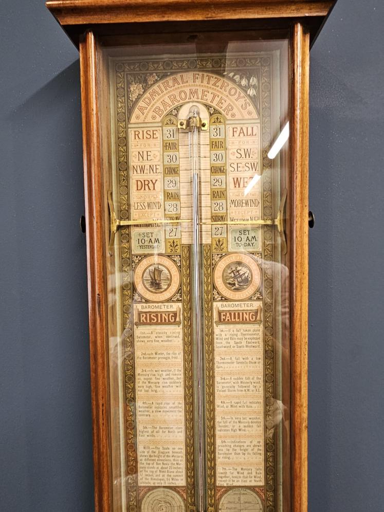 Victorian Admiral Fitzroy Barometer - Image 4