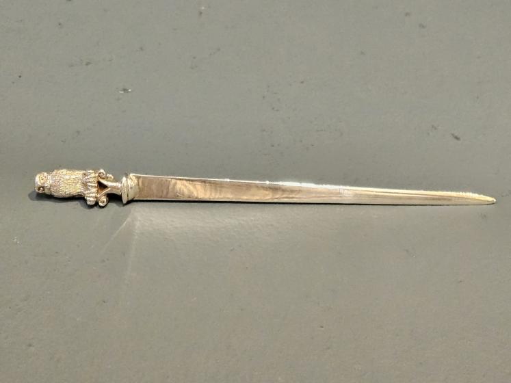 Edwardian Silver Owl Book Mark - Image 5