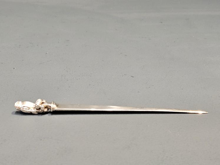 Edwardian Silver Owl Book Mark - Image 2