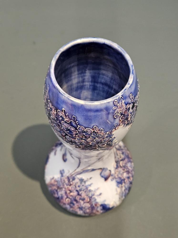 McIntyre Moorcroft Lilac Vase - Image 5