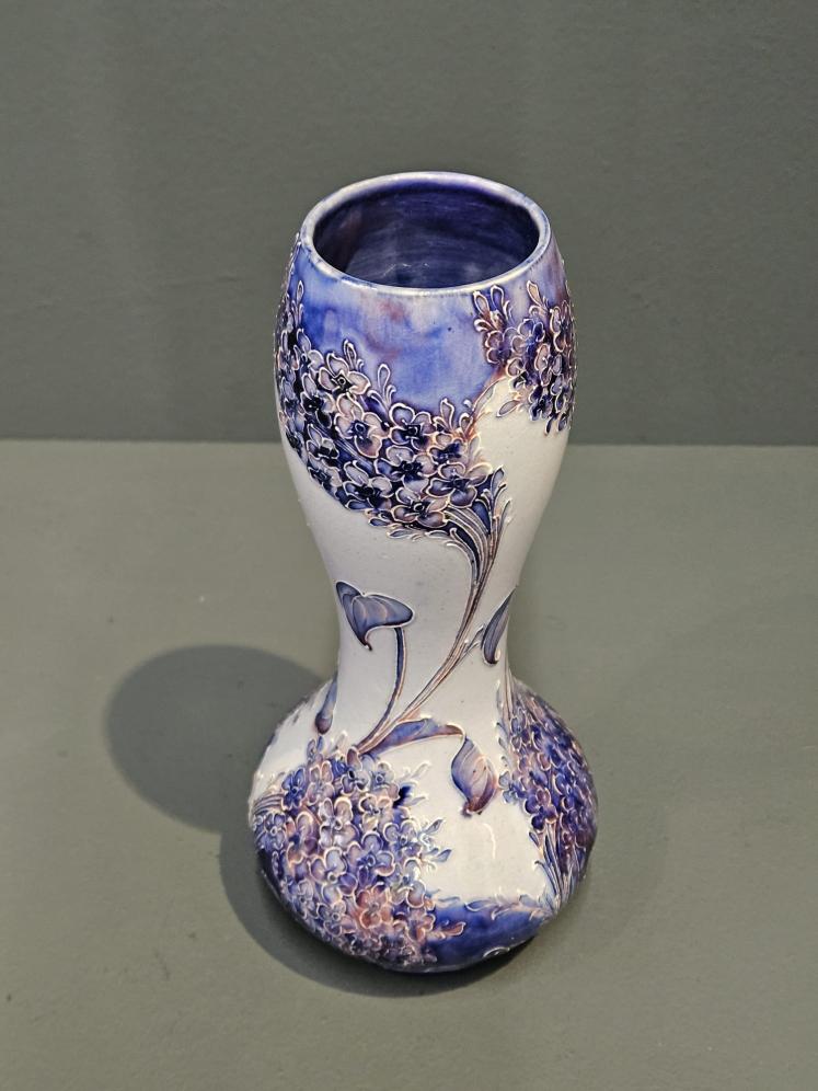 McIntyre Moorcroft Lilac Vase - Image 4