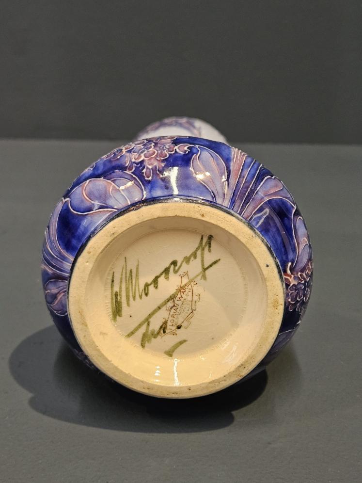 McIntyre Moorcroft Lilac Vase - Image 3