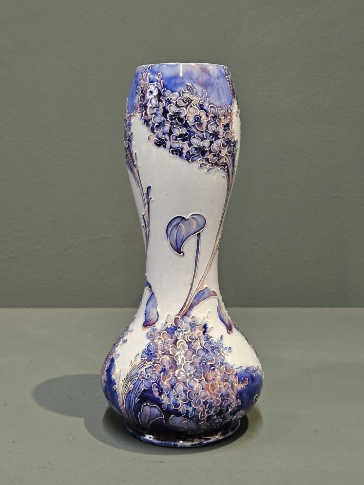 McIntyre Moorcroft Lilac Vase - Image 2