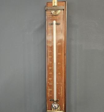 Unusual Negretti and Zambra Adjustable Angle Thermometer 