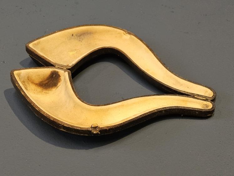Edwardian Blumfeld's Briar Silver Mounted Pipe and Case - Image 8