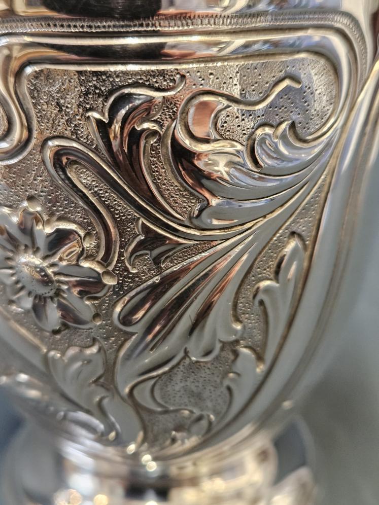 Art Nouveau Silver Mug - Image 7