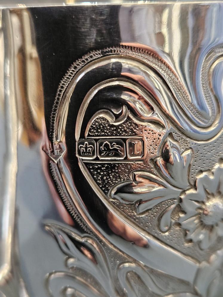 Art Nouveau Silver Mug - Image 5