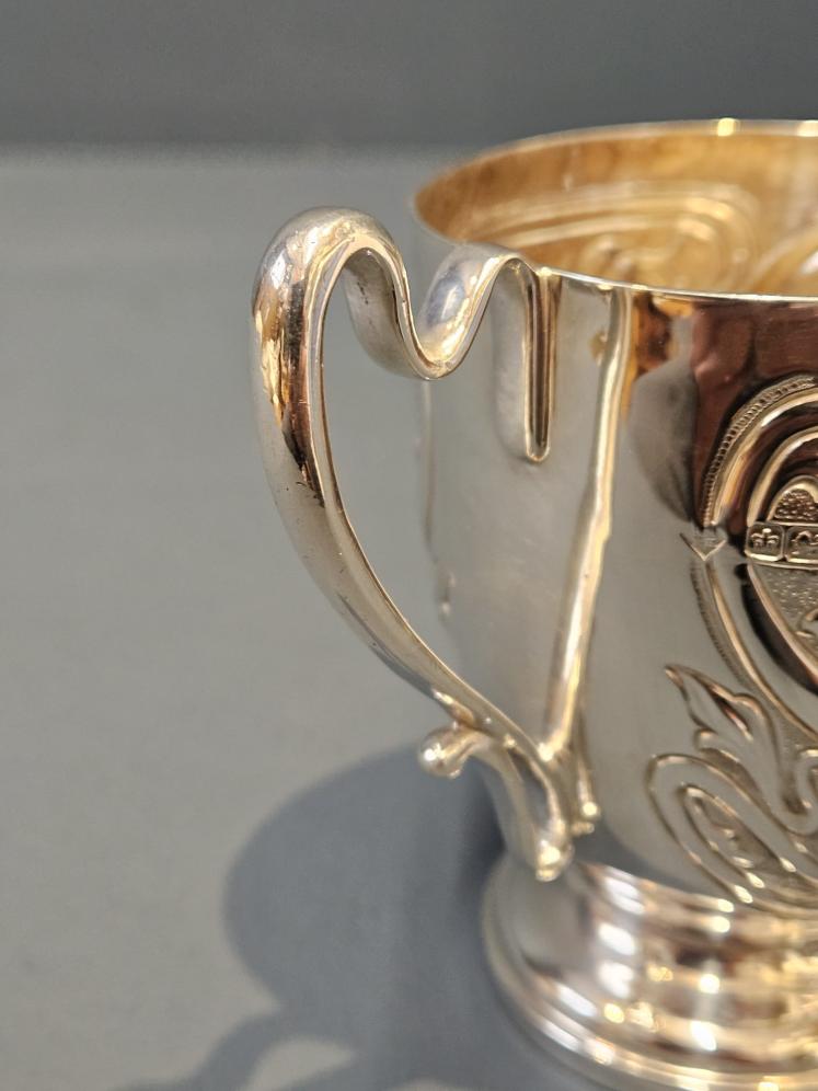 Art Nouveau Silver Mug - Image 2