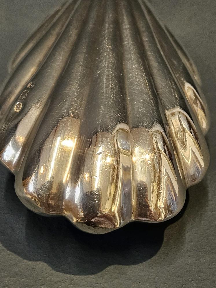 Victorian Silver Shell Scent Bottle  - Image 7