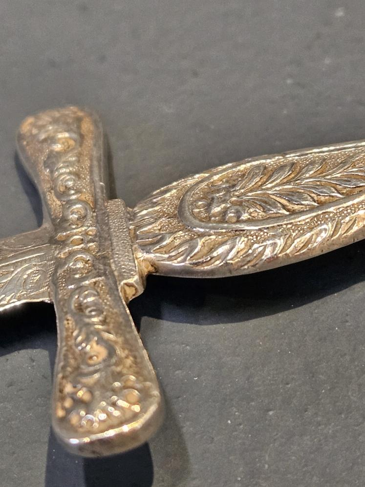 Early Victorian Silver Sword Letter Opener  - Image 3