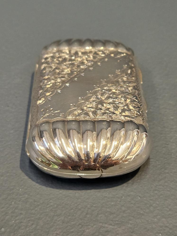 Victorian Silver Ladies Cheroot Case - Image 5