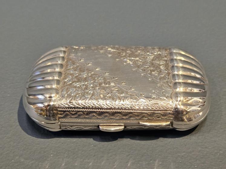 Victorian Silver Ladies Cheroot Case - Image 1