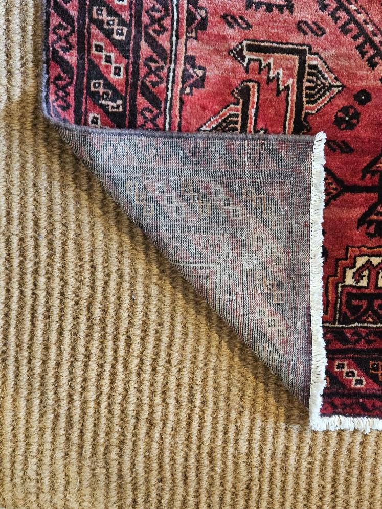 Persian Baluch Pure Wool Rug - Image 5