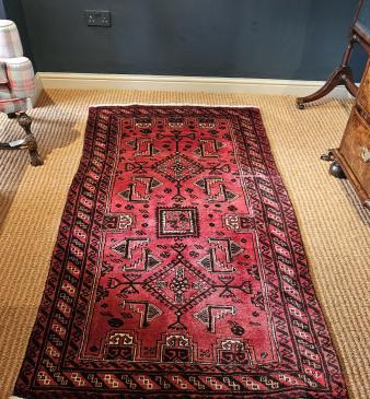 Persian Baluch Pure Wool Rug - Image
