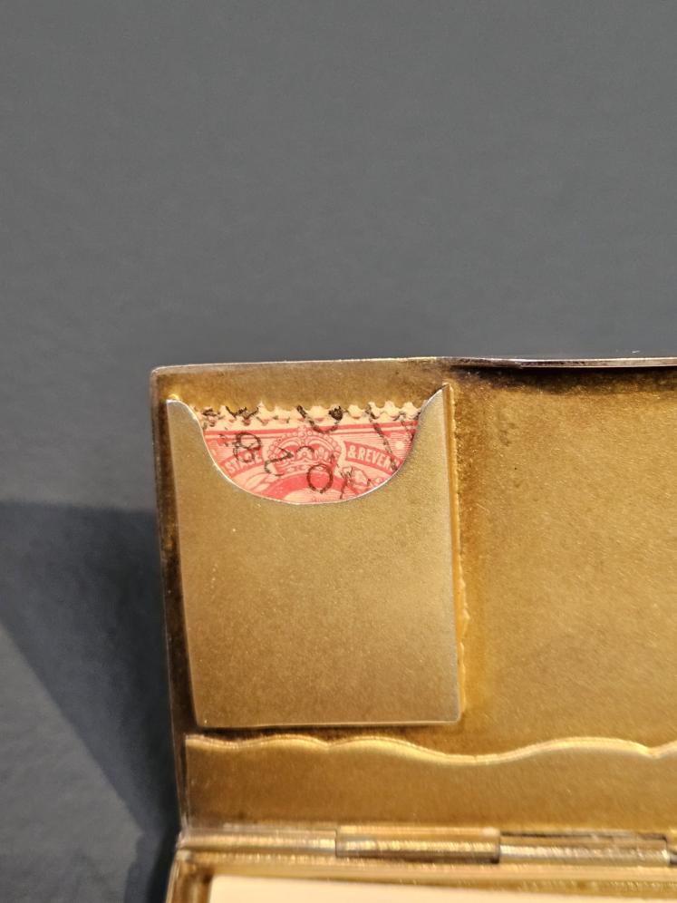 Fine Quality Victorian Silver Calling Card and Stamp Case - Image 6