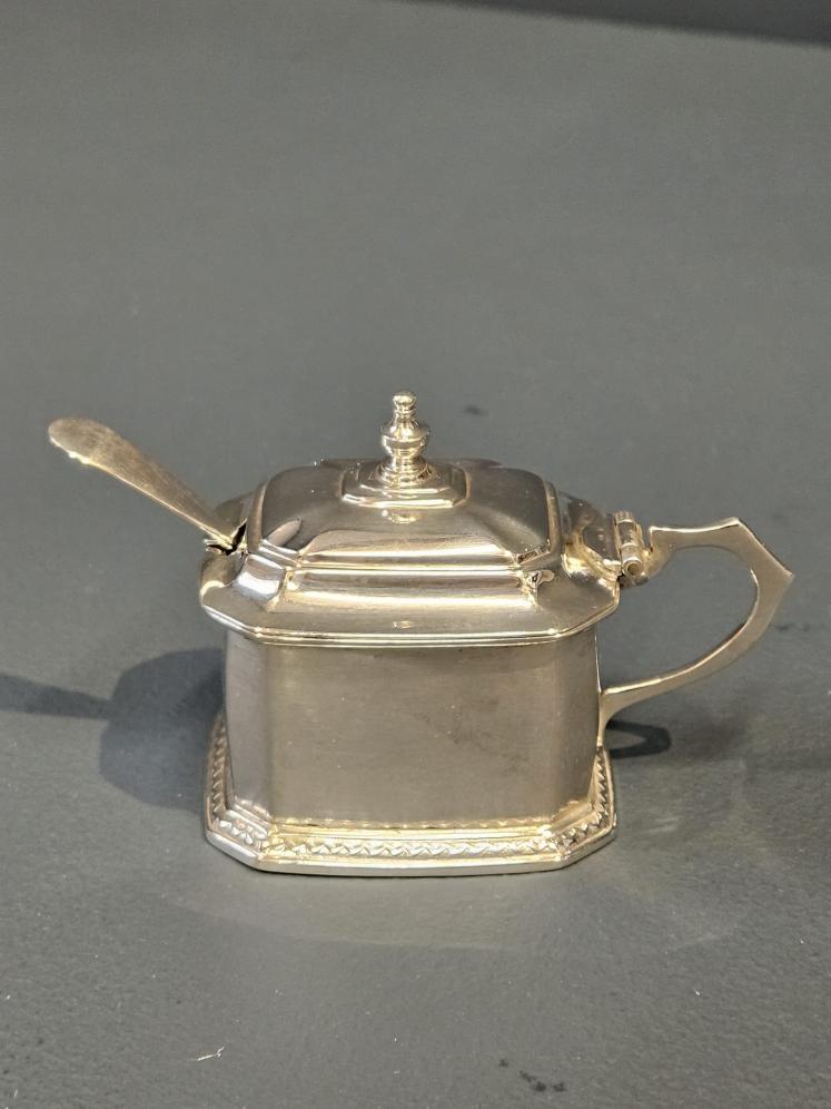 Goldsmith & Silversmith's 5 Piece Silver Cruet - Image 7