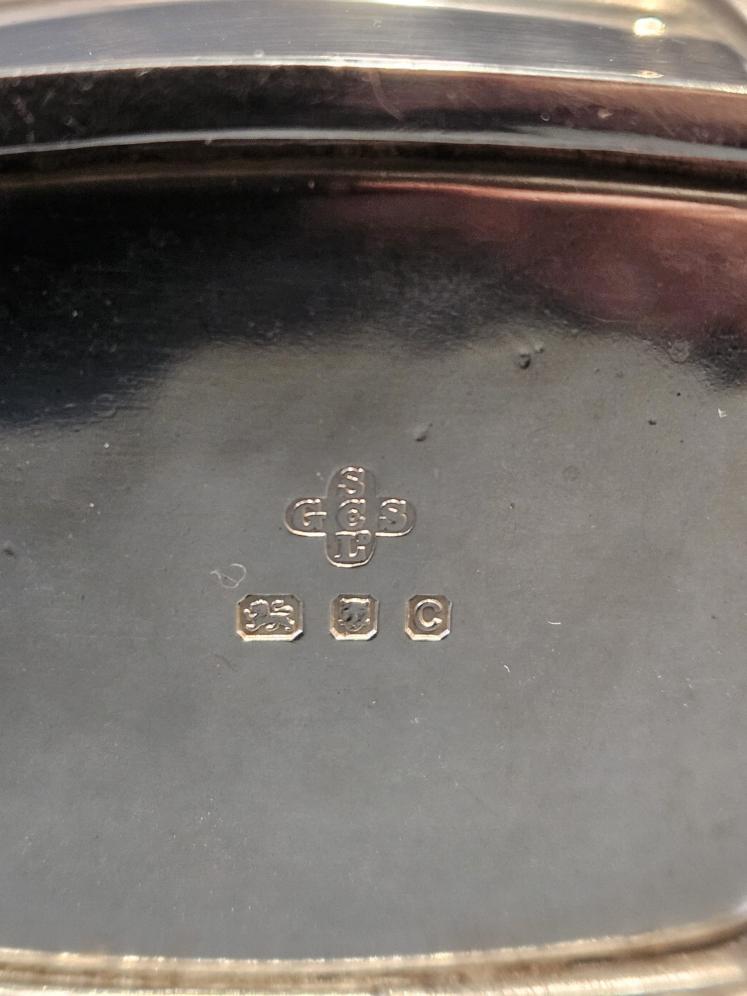 Goldsmith & Silversmith's 5 Piece Silver Cruet - Image 6